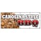 Signmission CAROLINA STYLEBBQ BANNER SIGN beef brisket ribs pork barbque open B-120 Carolina Style BBQ - alternate 1